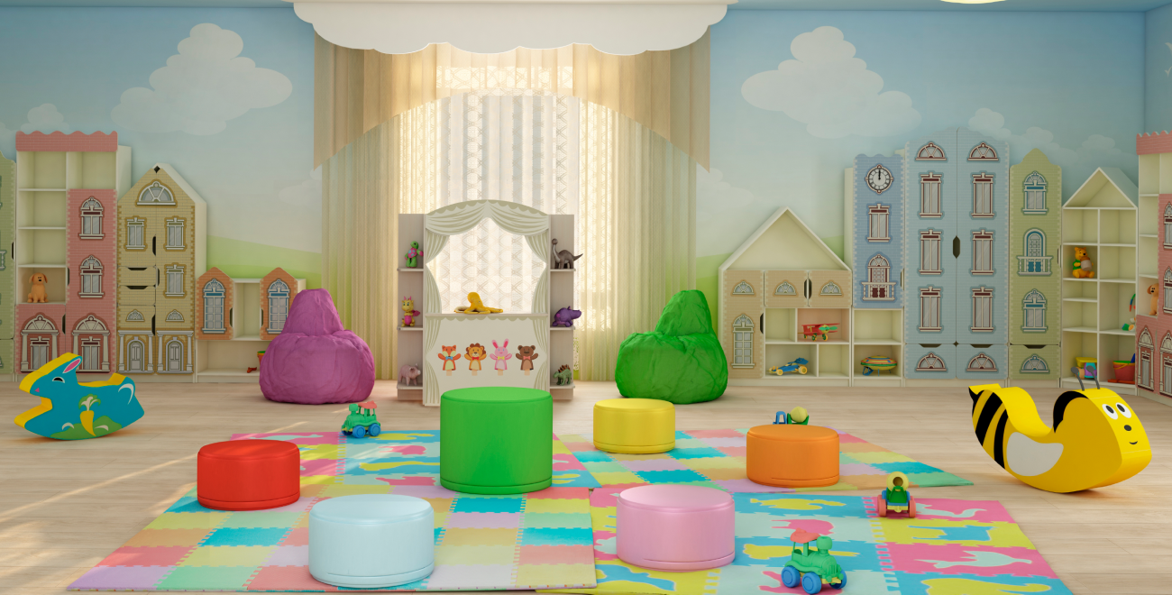 Меки игрове модули за деца