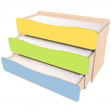  Легло детско "Три нива" 