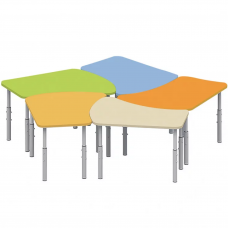 Комплект детски маси "Островче"