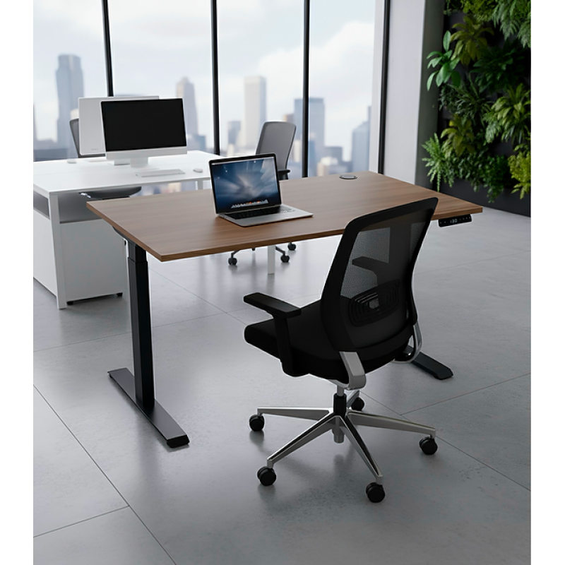 Бюро с електрическо регулиране, дву-моторно, 3-степенна колона