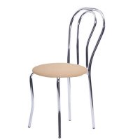 Полумек стол TULIPAN chrome