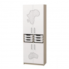 Шкаф затворен с чекмеджета