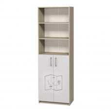 Полузатворен шкаф с фотопечат