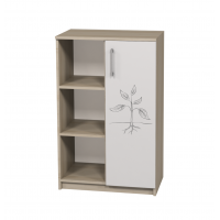 Dulap semi-închis cu imprimare foto