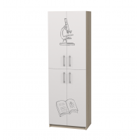 Dulap cu patru uși cu imprimare foto