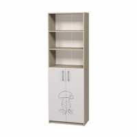 Dulap semi-închis cu imprimare foto