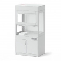 Демонстрационна маса с HPL покритие и три контакта