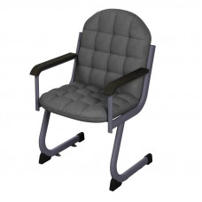 Scaun moale pentru sală de festivități, cu un loc