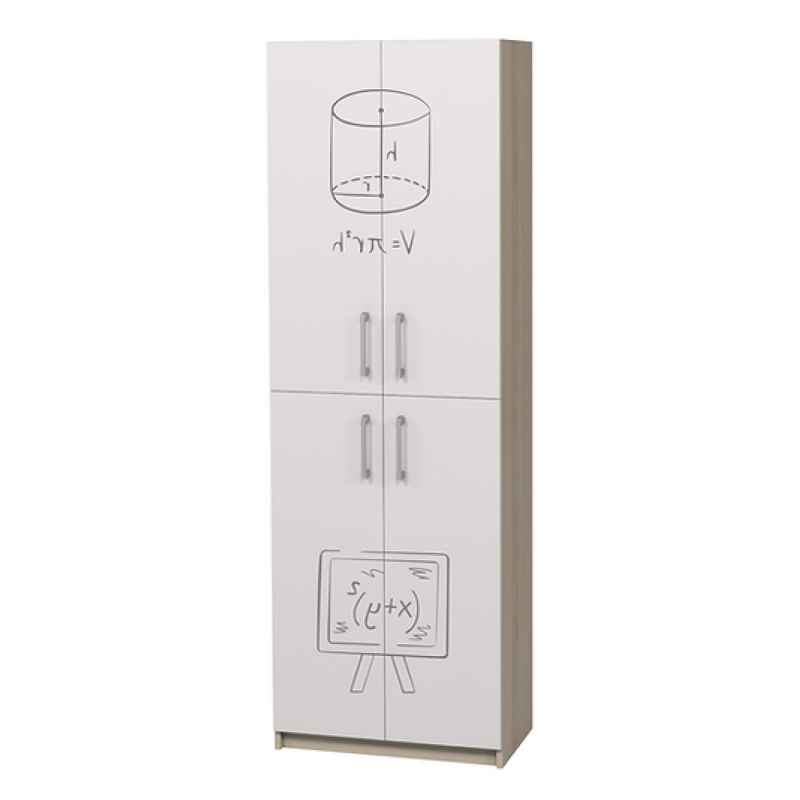 Шкаф закрытый с 4-мя дверцами с фотопечатью