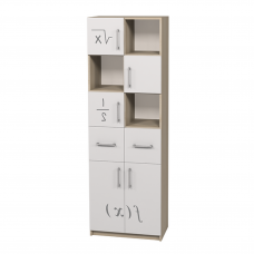 Шкаф 5-ти дверный комбинированный с фотопечатью