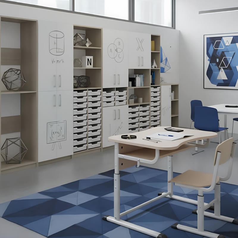 Комплект шкафов для кабинета математики