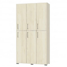 Шкаф за дрехи с 6 врати