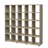 Etajera bilaterala cu 25 rafturi deschise